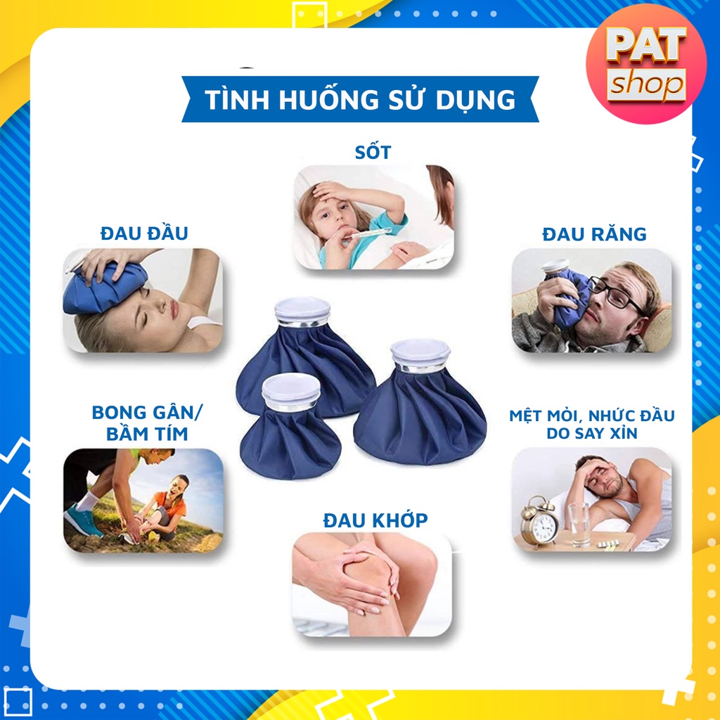 Túi Chườm Nóng Lạnh Hỗ Trợ Khi Chơi Thể Thao, Giảm Đau và Đai Quấn  #DaiTchuom-03