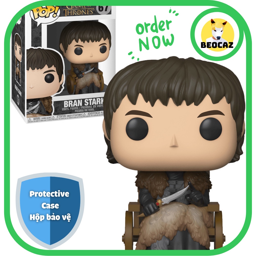 [Ship Hỏa Tốc][Full Box] [Tặng Hộp Bảo Vệ] Mô hình Funko Bran Stark Trò Chơi Vương Quyền Game of Thrones