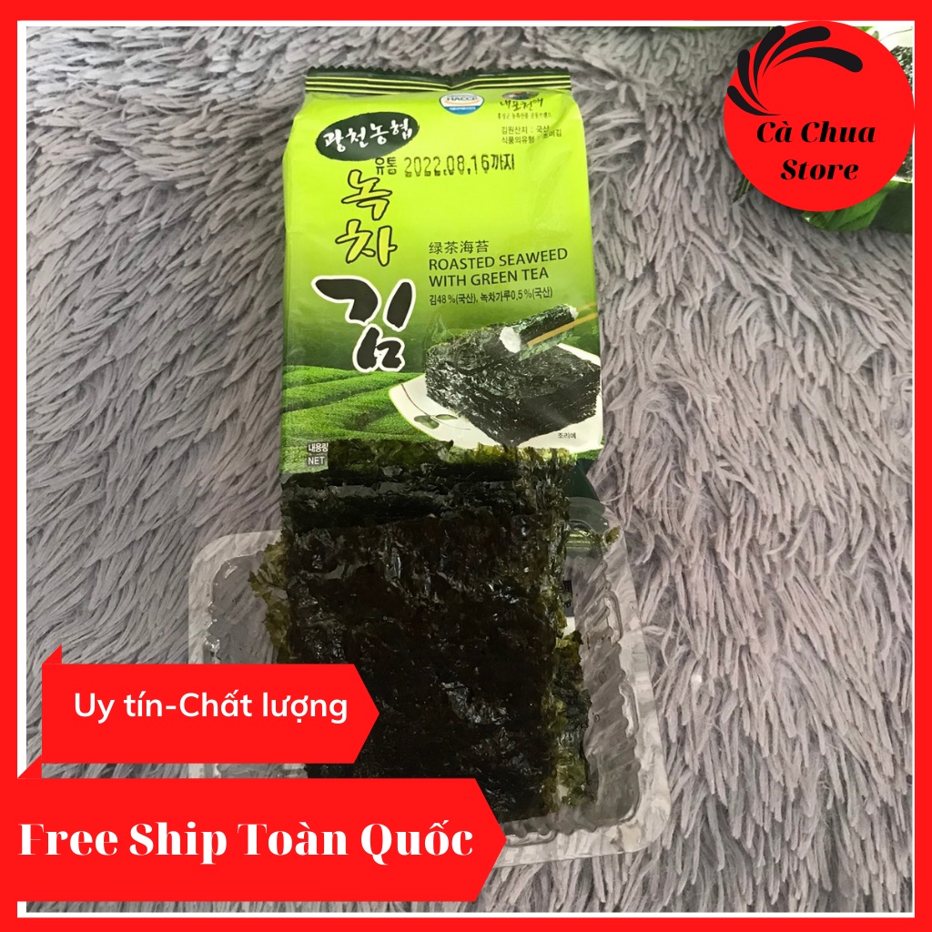 [Hình Thật] Rong Biển Hàn Quốc Ăn Liền, Ăn Trực Tiếp - Ca Chua Store