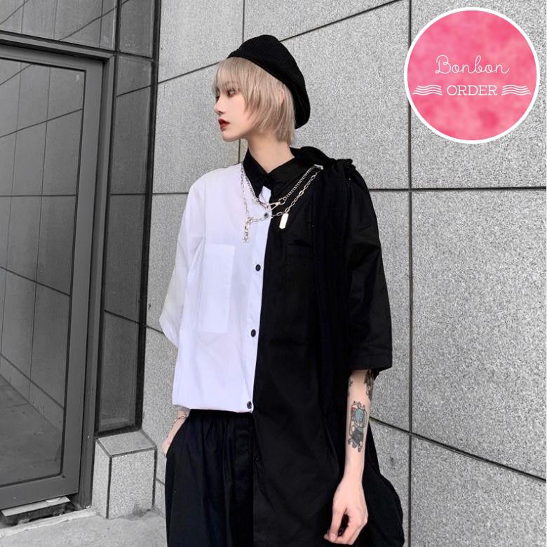 ÁO SƠ MI ULZZANG 2 MÀU CỰC CHẤT