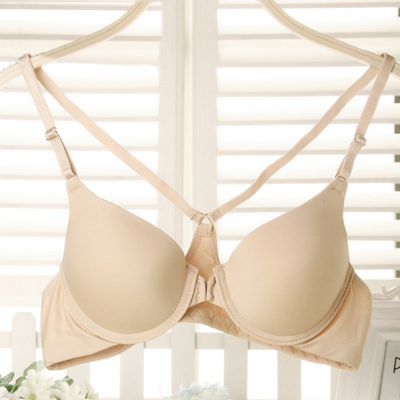 Áo ngực nữ mềm mại gài trước 7 màu thời trang