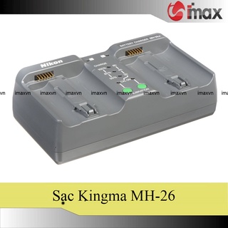 Sạc đôi kingma mh-26 dùng chung cho pin en-el18