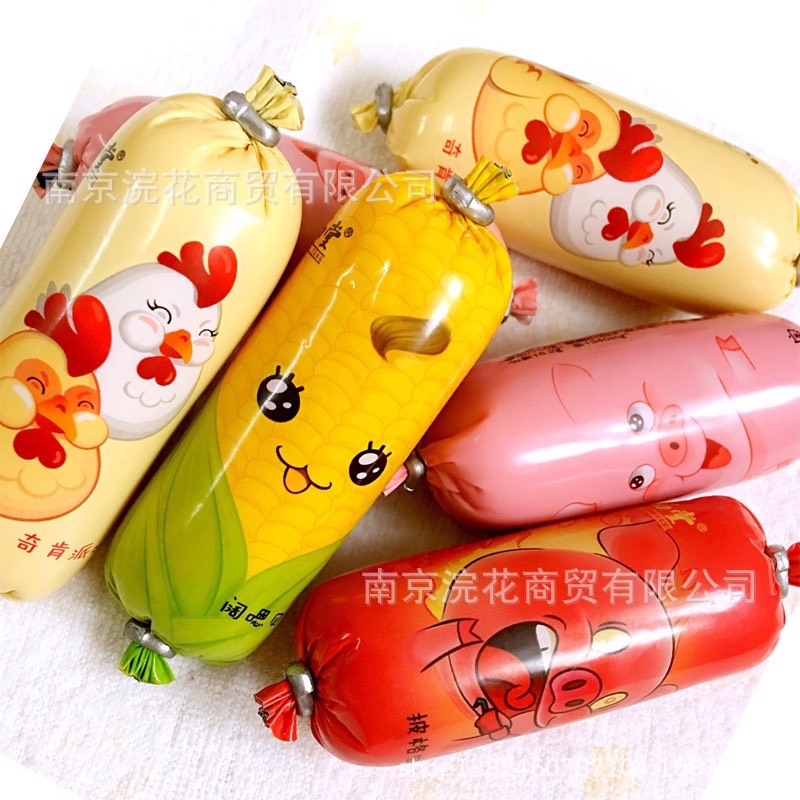 Xúc xích mini 4 vị  cute