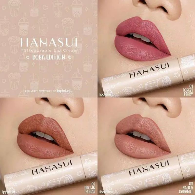 (hàng Mới Về) Son Kem Lì Hanasui Lên Màu Chuẩn Đẹp | BigBuy360 - bigbuy360.vn