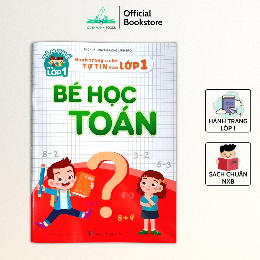 Sách - Bé học toán hành trang vào lớp 1 - NPH Việt Hà