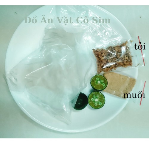 [Tự Chọn]Bánh Tráng Phơi Sương Muối Nhuyễn + Topping Các Vị