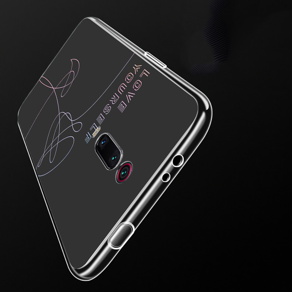 Ốp Điện Thoại Trong Suốt In Hình Bts Love Yourself Cho Redmi K20 Note 5 6 7 8 8t 9 Pro Max C24
