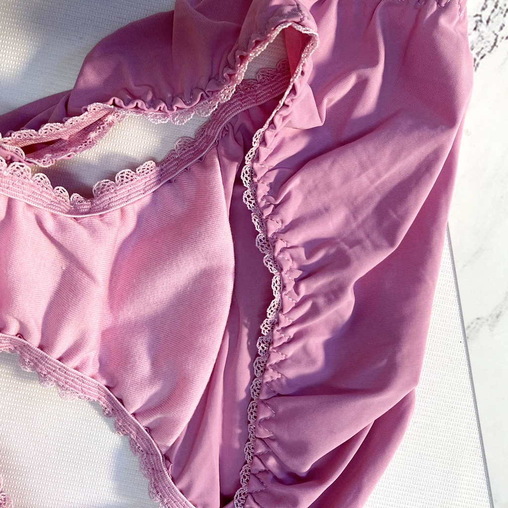 QLHug008 QUẦN LÓT THUN LẠNH VIỀN REN HÀNG VIỆT NAM