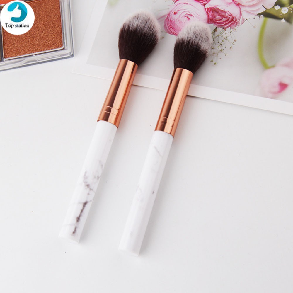 [Hàng mới về] Cọ trang điểm mềm mại đánh phấn phủ/phấn nền/phấn má hồng/phấn bắt sáng làm đẹp họa tiết hoa cương