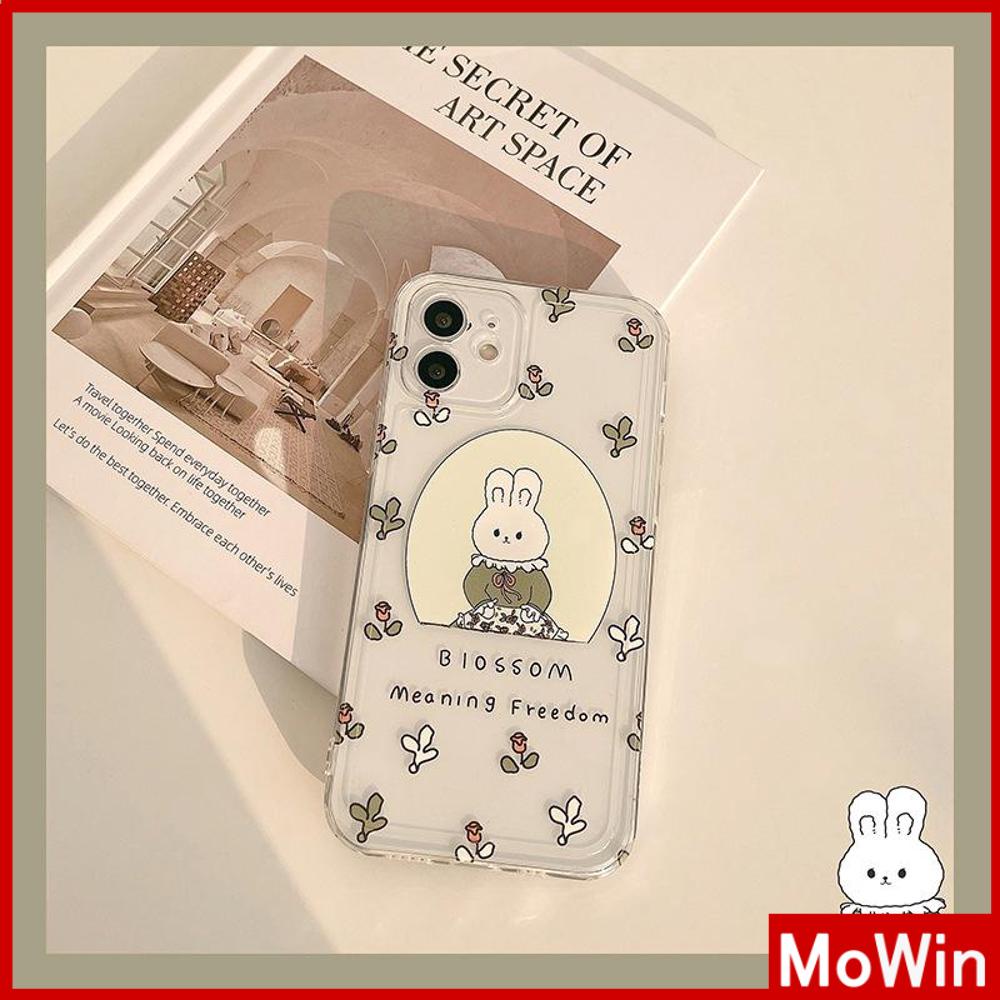 Ốp Điện Thoại Silicon Trong Suốt Viền Vuông Bảo Vệ Camera Chống Sốc Cho iPhone 13 Pro Max 12 Pro Max 11 7 Plus