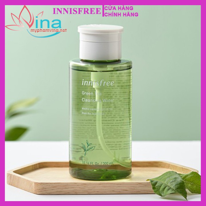 NƯỚC TẨY TRANG INNISFREE GREEN TEA CLEANSING WATER 300ML