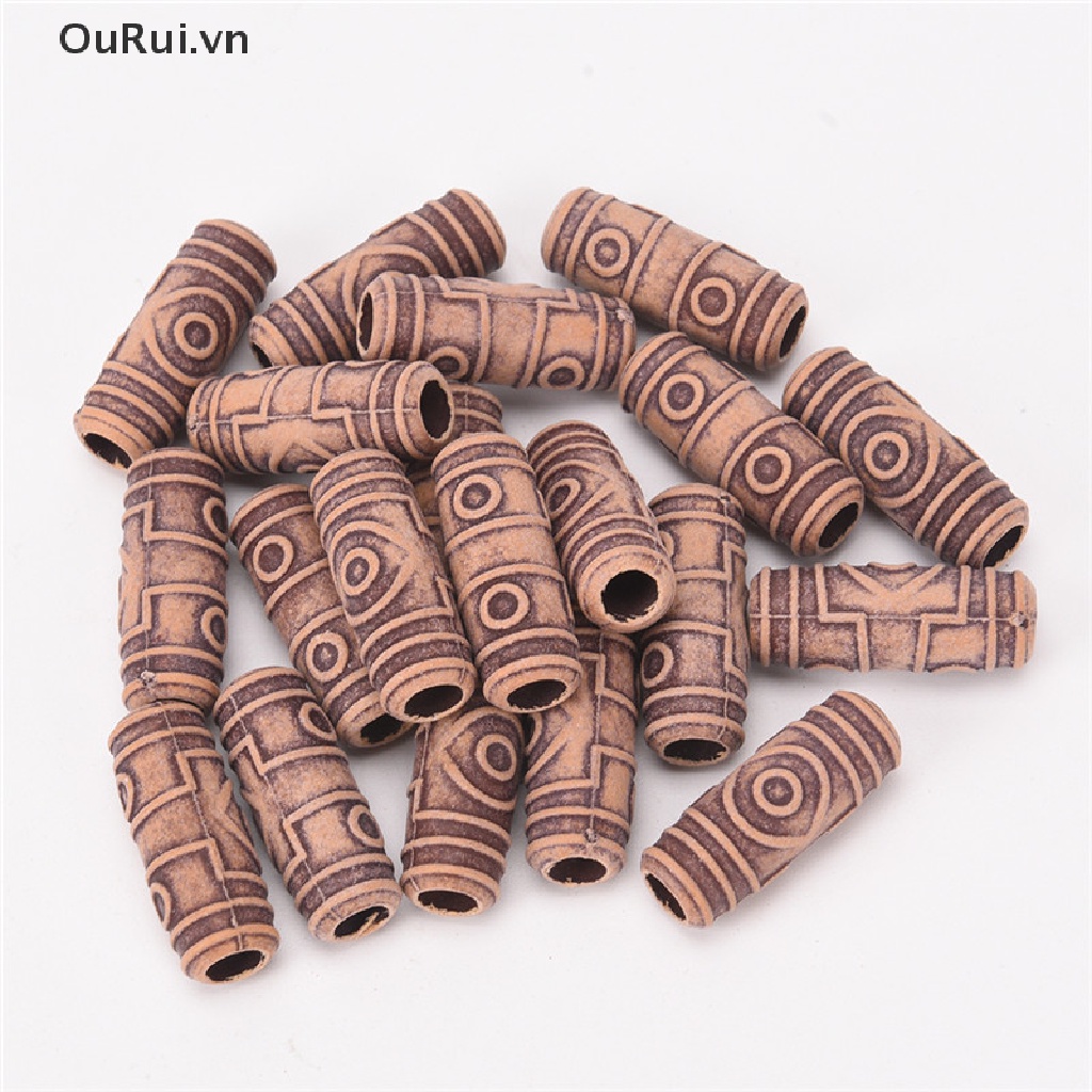 Bộ 10 Kẹp Tạo Kiểu Tóc Dreadlock Tây Tạng