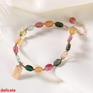 Vòng tay may mắn đá Tourmaline tự nhiên cao cấp