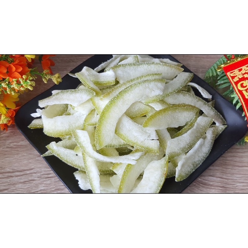 300g mứt vỏ bưởi nhà làm, mứt ngon