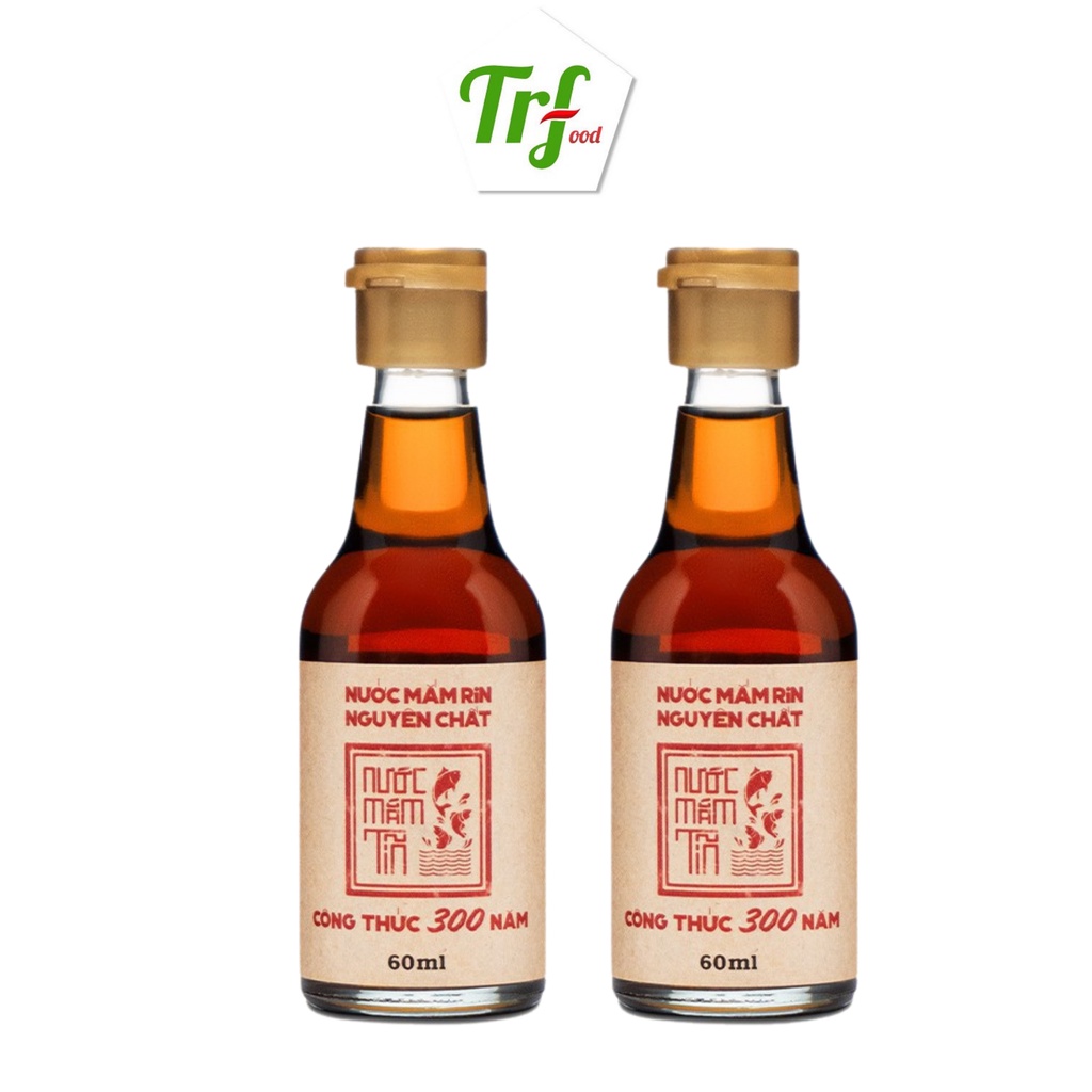 Nước mắm Tĩn 40N Truefood nguyên chất chai mini 60ml (Hà Nội ship nhanh 2h)