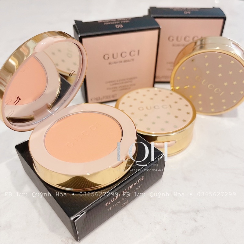 Phấn mắt và má Gucci Cheek &amp; Eyes Powder
