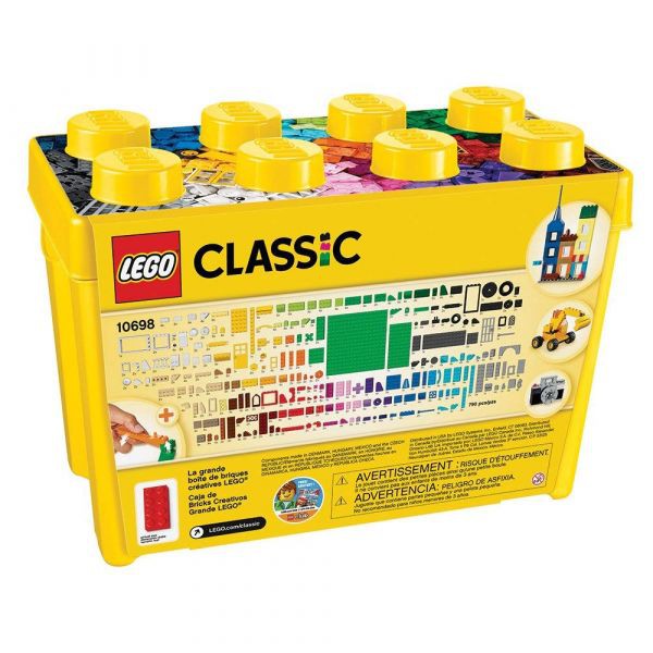 LEGO Đồ chơi lắp ráp Thùng Gạch Lớn Classic Sáng Tạo 10698