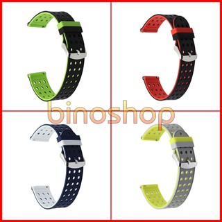 Dây Cao Su Đồng Hồ AMAZFIT Pace /Gear S3 khóa gài (22mm)