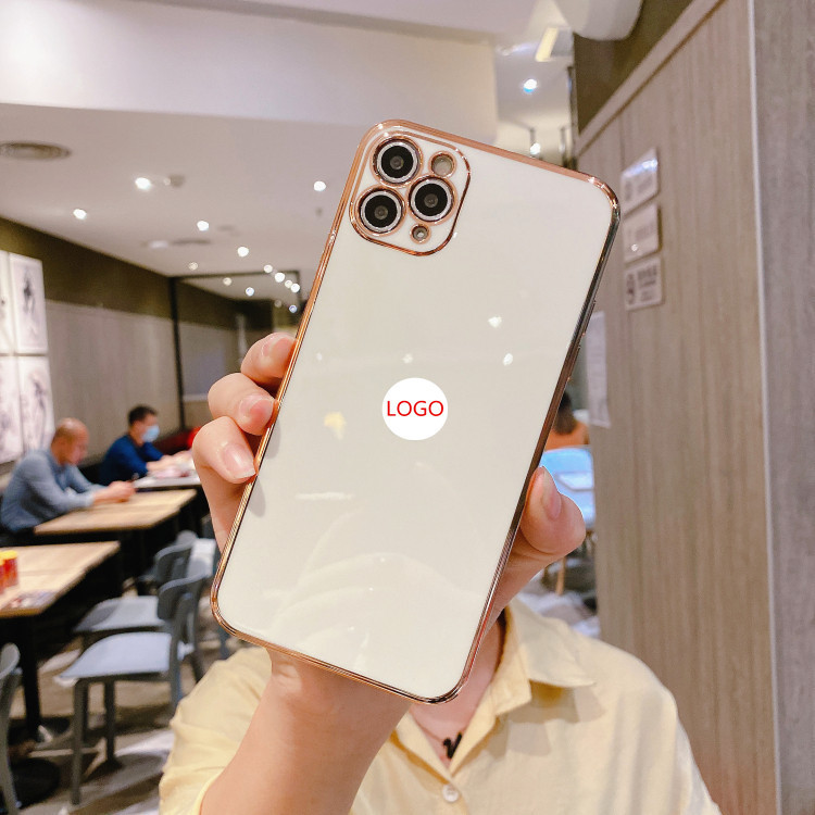 Ốp iphone - Ốp lưng viền vuông giả ip 12 dành cho 12, 12 Pro Max thiết kế sang trọng - Enjoe Case | BigBuy360 - bigbuy360.vn