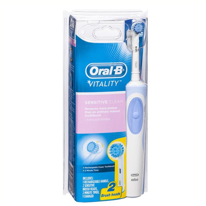 Bàn chải đánh răng điện Oral B B Braun tặng bốn đầu thay Minh House