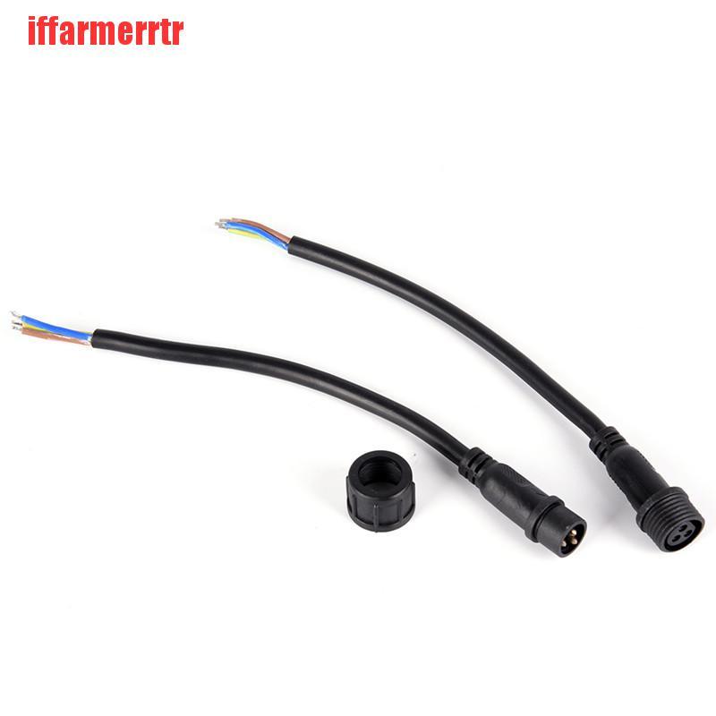 Đầu Nối Dài Cáp Led AC 3Pin 18AWG Chống Nước IP65 Tiện dụng | BigBuy360 - bigbuy360.vn