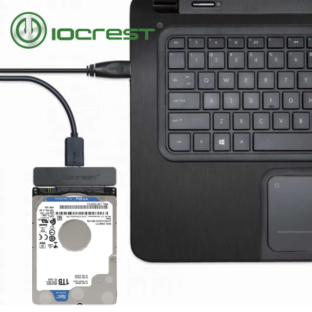 Dock 2.5 IOCREST usd 3.0 kết nối ổ cứng SSD HDD laptop qua usb 3.0