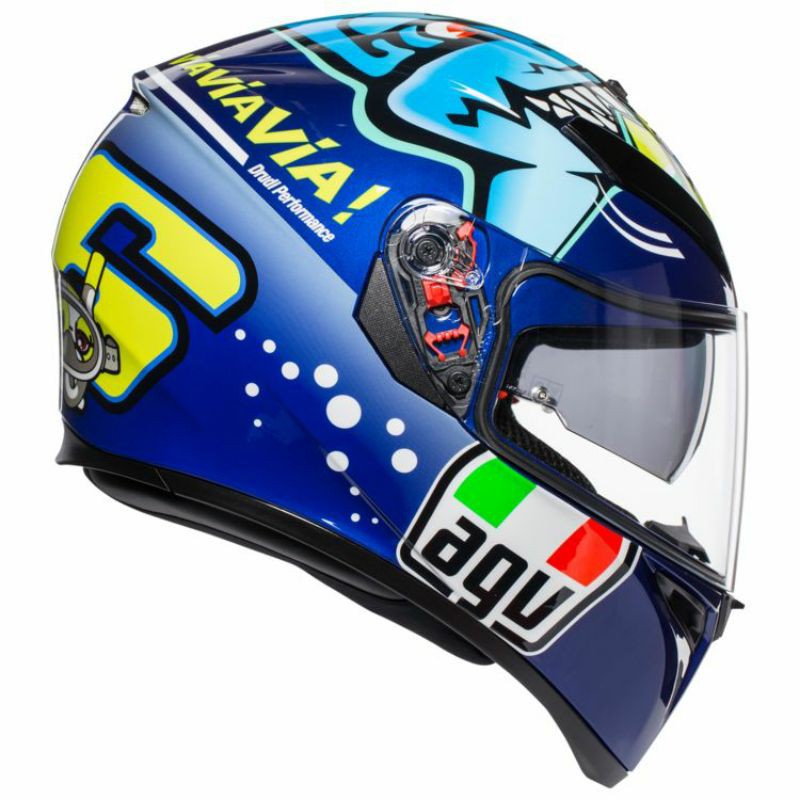 [GIÁ HỦY DIỆT] Mũ bảo hiểm AGV K3 SV ASIAN FIT ROSSI MISANO 2015 size L