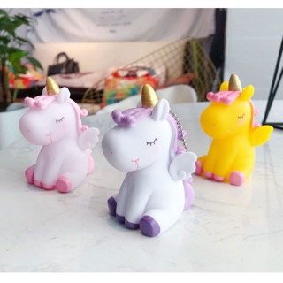 Móc khoá ngựa pony silicon cute