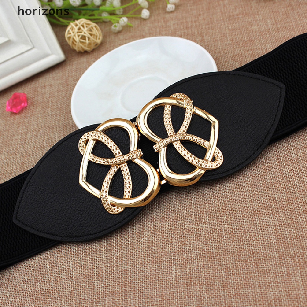 Thắt Lưng Bản Rộng Co Giãn Thời Trang Cho Nữ