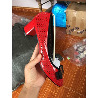 [RẺ VÔ ĐỊCH] Giày cao gót nữ 5p đế vuông công sở