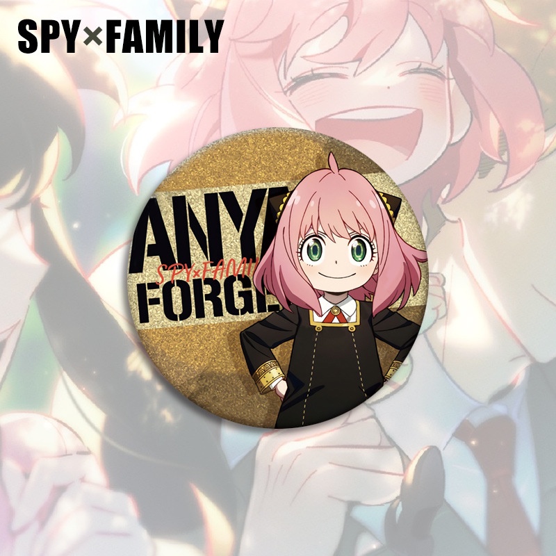 Ghim Cài Áo Họa Tiết Hoạt Hình Anime 48 Kiểu Bằng Thiếc Kích Thước Lớn 5.8cm