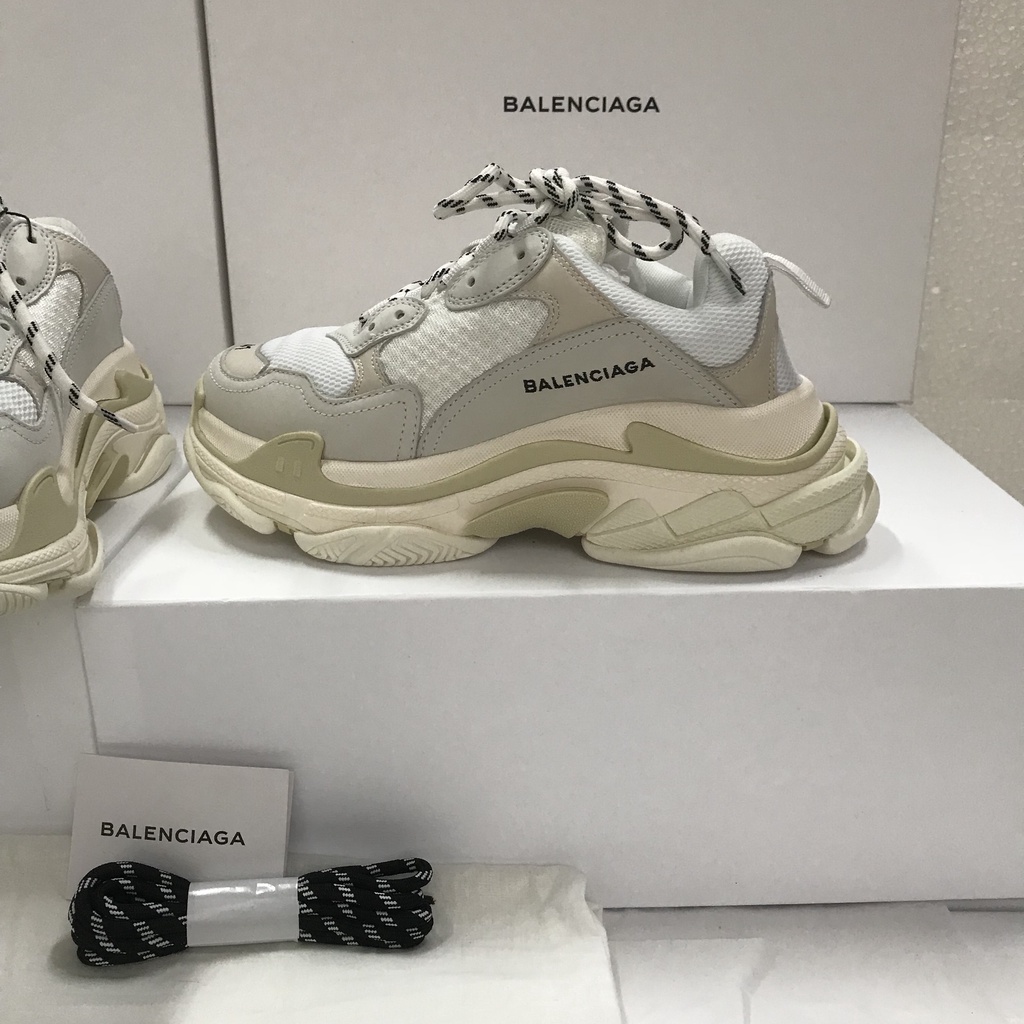 Giày Thể Thao Balenciaga trip s & GIÀY THỂ THAO SNEAKER NAM NỮ MÀU full trắng