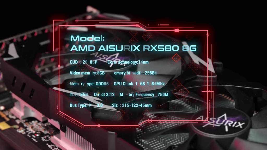 AMD Aisurix Thẻ Đồ Họa Chơi Game gpu gddr5 256bit vga rx 580 8gb 100% | BigBuy360 - bigbuy360.vn