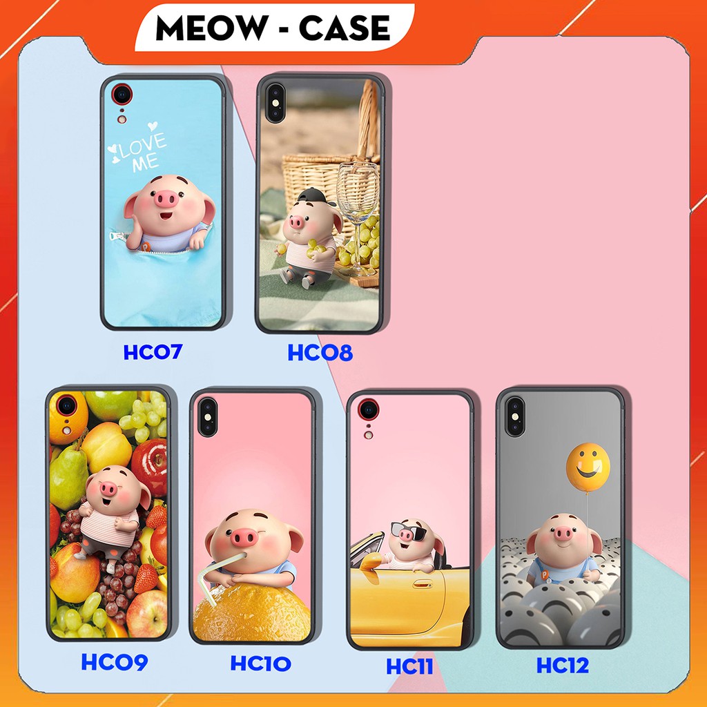 Ốp chống xốc iPhone Heo con dễ thương cho 11/12/pro/max/plus/promax