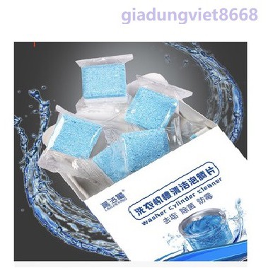 VIÊN TẨY LỒNG GIẶT, hộp 12 viên tẩy lồng giặt