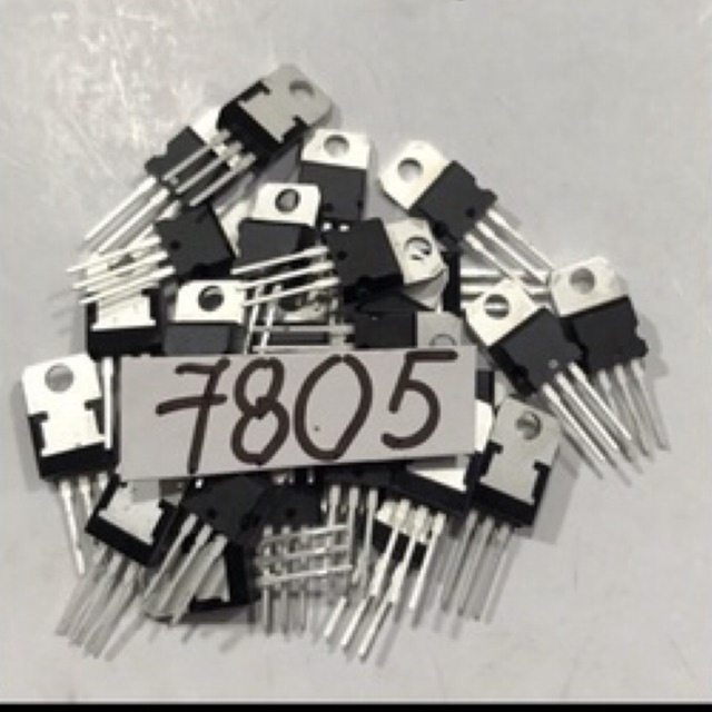 5 con Ic ổn áp 7805 To220V-1.5A-5V