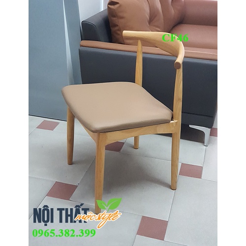 Ghế bàn ăn Bull hiện đại, ghế Bull lưng tựa bo cong hiện đại và tinh tế