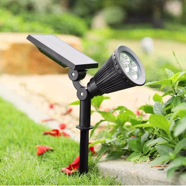 Đèn Năng lượng mặt trời thương hiệu Mayor Wolf cắm cỏ, chiếu cây, đổi màu 7mau sắc cầu vồng . bảo hành 24 tháng