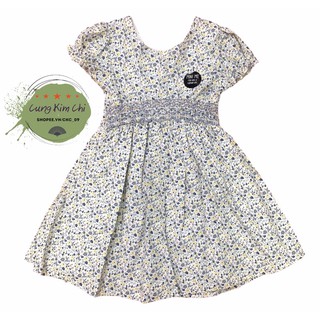 (2 lớp)Váy hoa thêu ngực cho bé Matalan UK