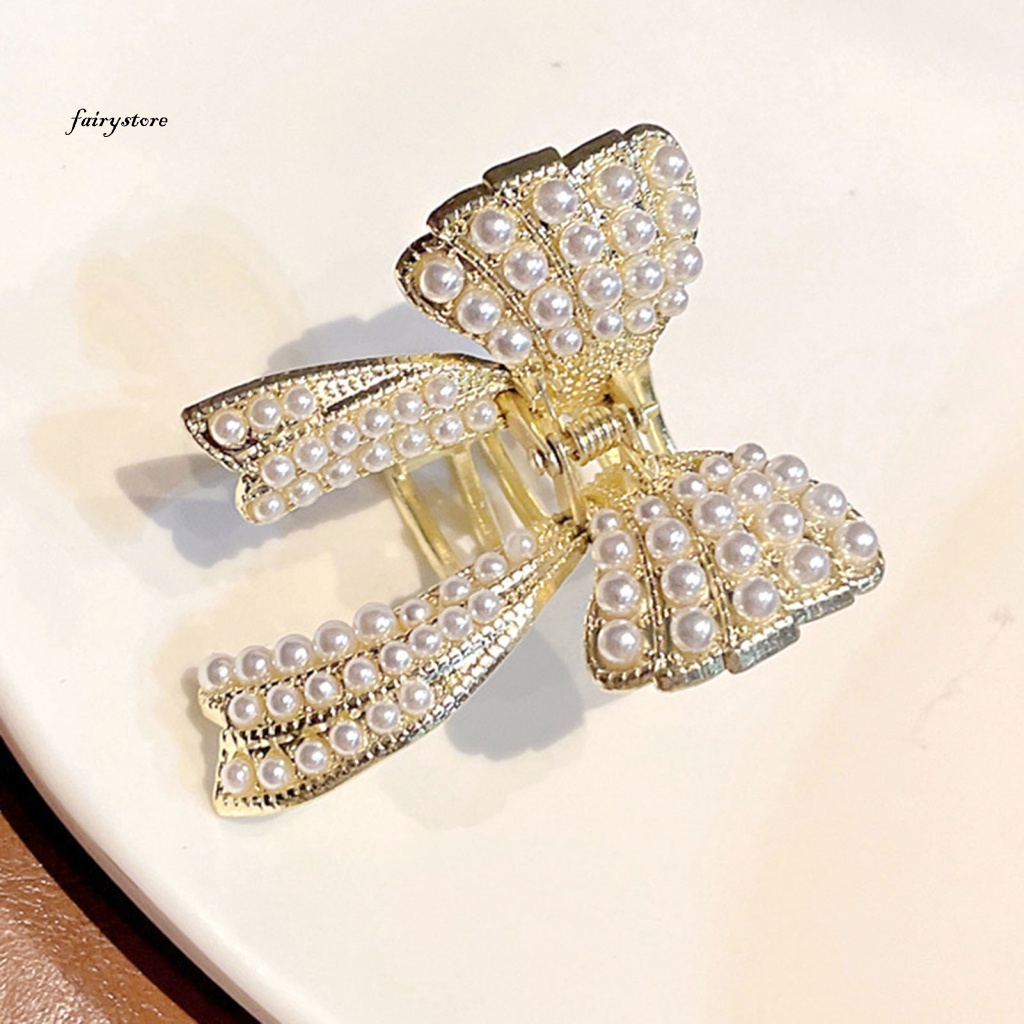 Fairystore| Kẹp Tóc Càng Cua Đính Đá Lấp Lánh