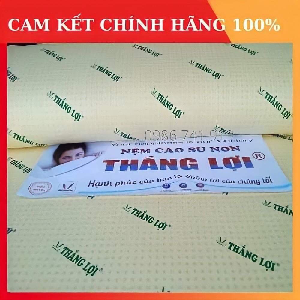 Nệm Cao Su Non Thắng Lợi Đệm cao su tổng hợp Cam Kết Chính Hãng - Top sản phẩm bán chạy nhất