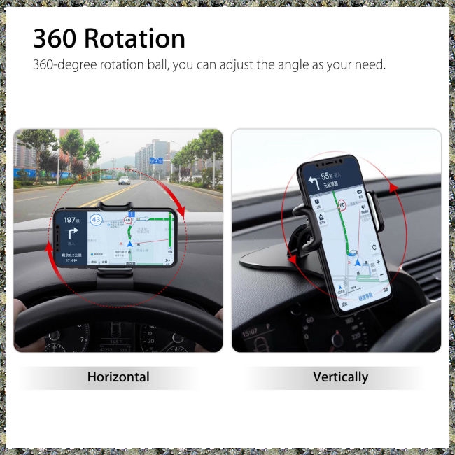 Chân đế giữ điện thoại , GPS , gắn trong xe hơi | BigBuy360 - bigbuy360.vn