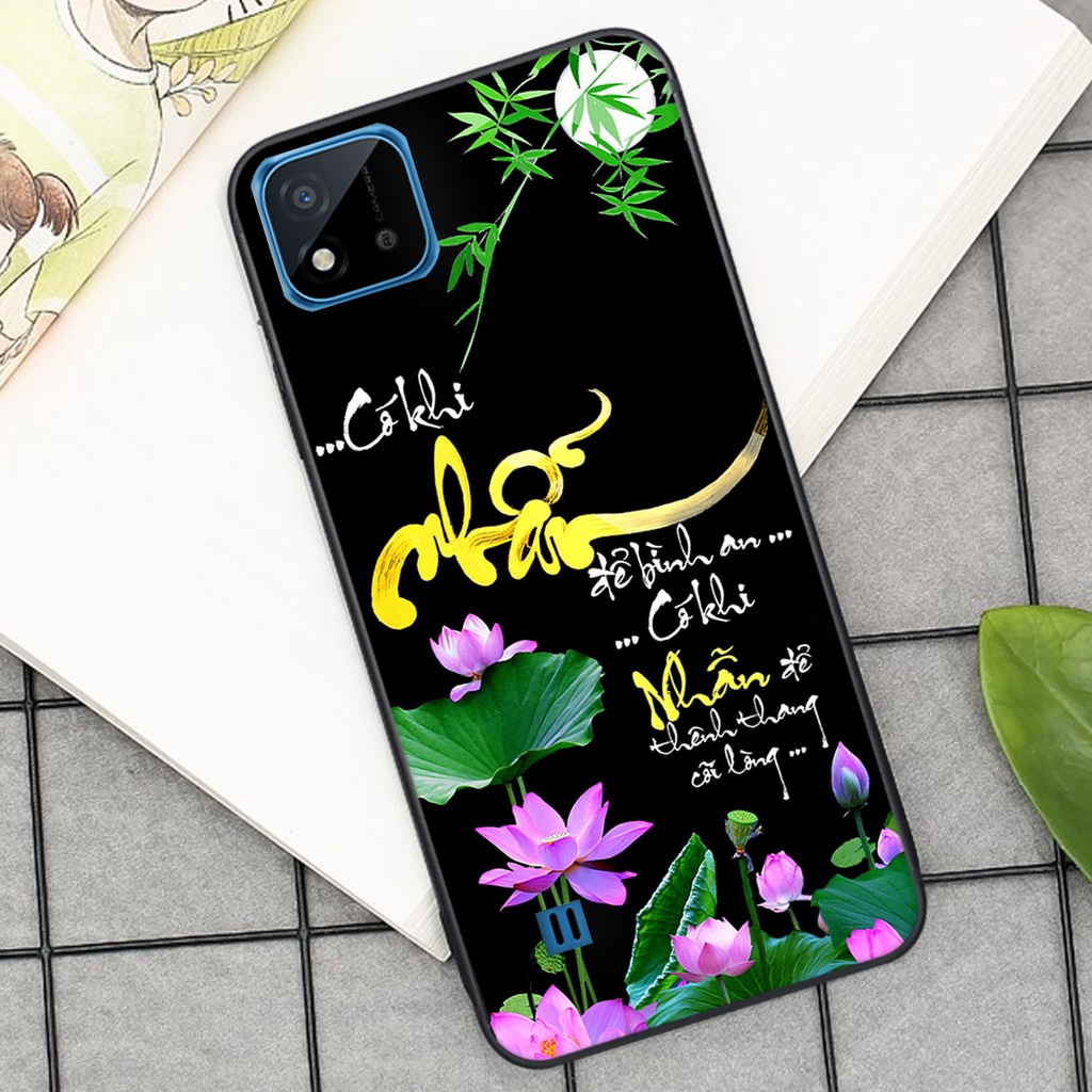 Ốp lưng Realme C11 2021 / C20 in hình chữ tài chữ lộc, Cha Mẹ, bình an SIÊU ĐẸP