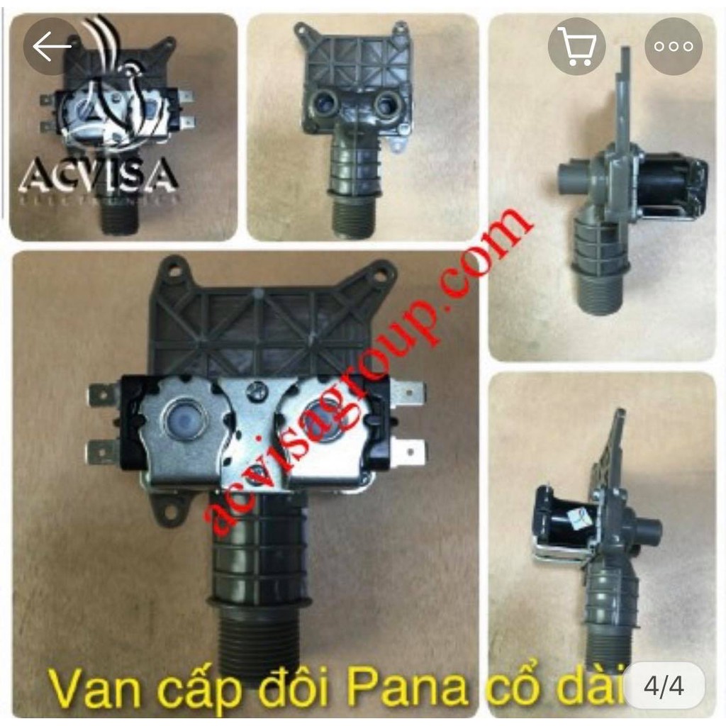 Van cấp nước đôi máy giặt Sanyo, Samsung, Toshiba, Electrolux, Panasonic