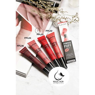 ♥️Son Kem NYX Professional Makeup Powder Puff Lippie Powder Lip Cream