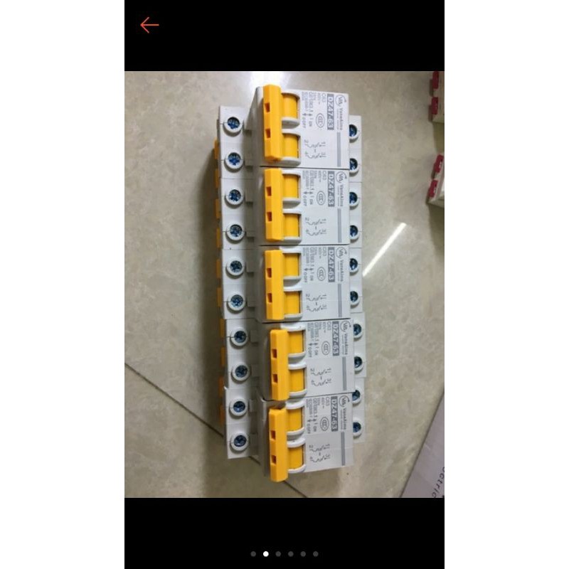 CB 32A 2 cực, cầu dao tự động dân dụng, thiết bị bảo vệ hệ thống điện