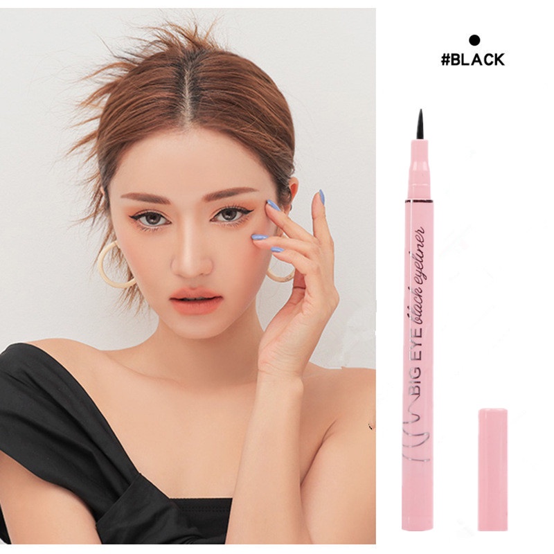 Bút Kẻ Mắt Dạng Lỏng Màu Đen Không Thấm Nước