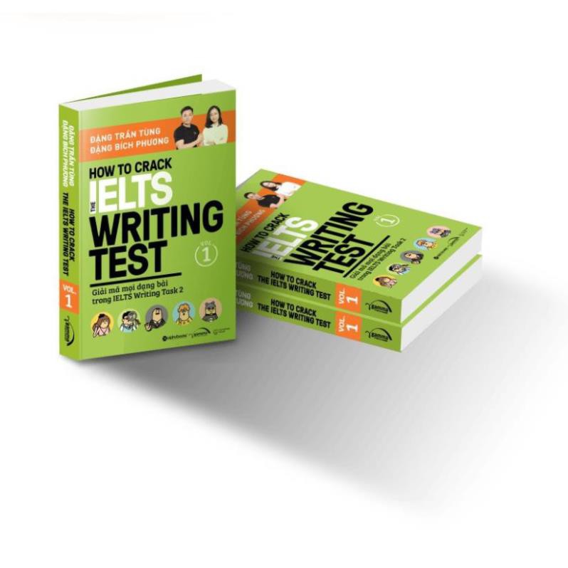 Sách - How to crack the IELTS Writing test Vol.1 - Tuyệt Chiêu Đạt Band Điểm Cao Bài Thi Writing