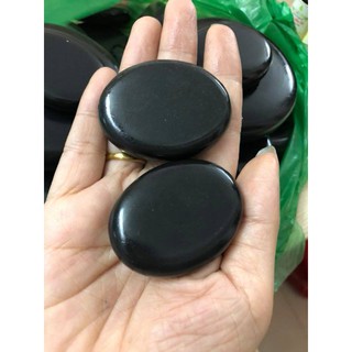Đá nóng massage Oval trung