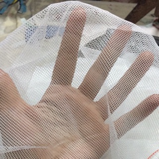 Vải màn tuyn trắng